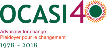 Logo of OCASI 40th Anniversary